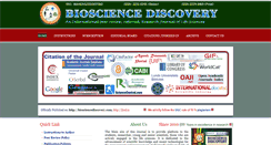 Desktop Screenshot of biosciencediscovery.com